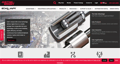 Desktop Screenshot of exlar.com